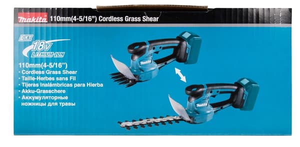 Makita DUM111SYX röjsax/strängtrimmer 27 W Batteri Svart, Blå