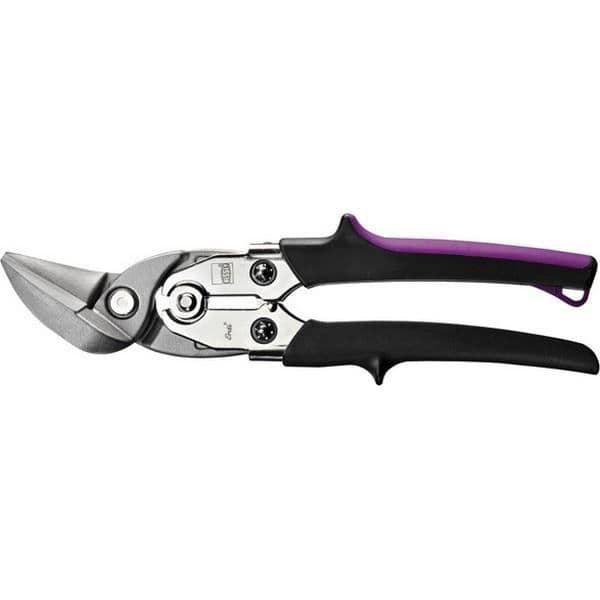 Perforerad plåtsax - ERDI - Snabbklippning - Plastmantlade handtag - Längd 260 mm