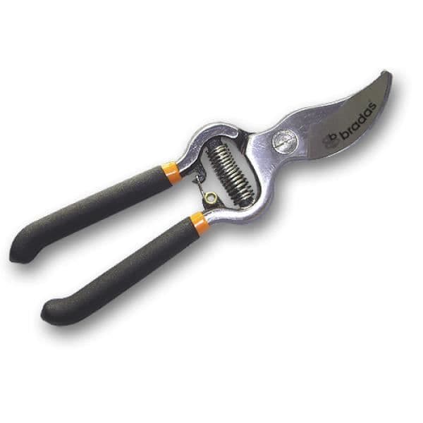 Traditionell sekatör - BRADAS - KT-RG1009 - Kolfiber - 20 cm - Halkfri handtag