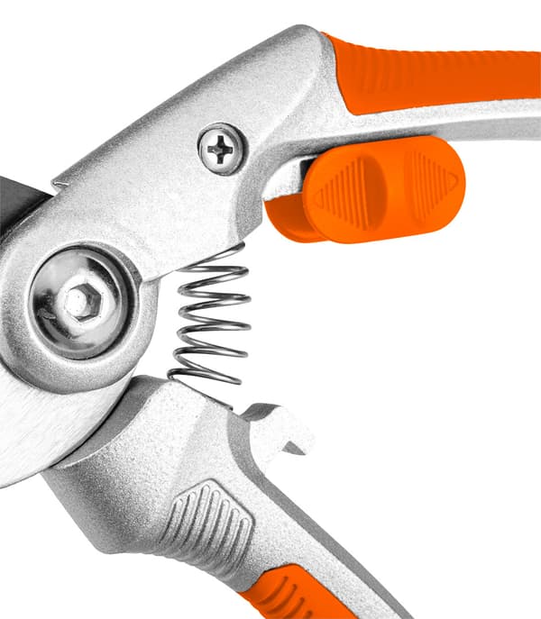 Amboltbeskærer 210 mm, rækkevidde op til 20 mm, aluminium, TPR gummibelagt håndtag
