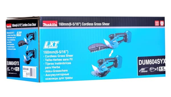 Makita DUM604SYX akkuruoholeikkuri Musta,turkoosi Lithium-Ion (Li-Ion) 18 V