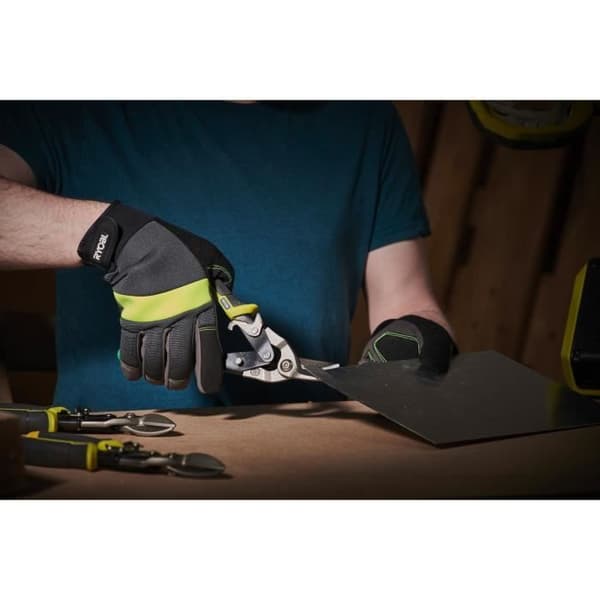 Set med 3 flygsaxar - RYOBI - Universal, höger genomgång, vänster genomgång