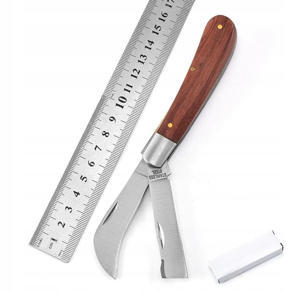 Kniv til GRAFT-planter SIERPAK OKULIZAK 2-i-1 til GRAFT Good STEEL