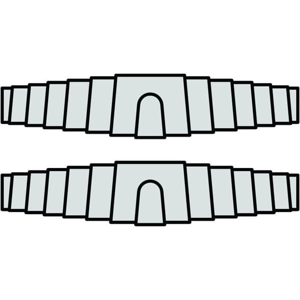 Ersatsfjädrar - FELCO - 6/91 - Paket med 2 - Kompatibel med FELCO beskärningssågar 6, 12, 14, 15, 16, 17, 160S