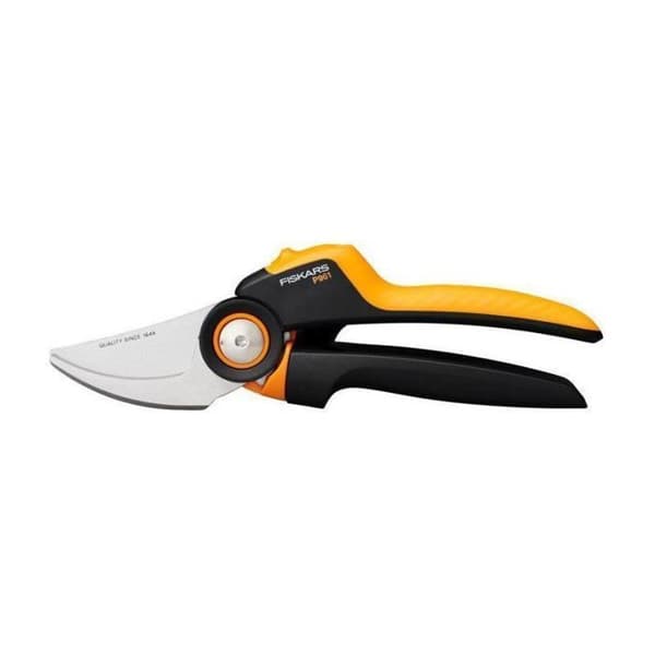 Sax - FISKARS - X-serien - PowerGear-teknologi - Klipper stänger och tjocka grenar