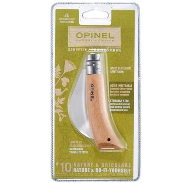 Serpette - Opinel - Grenfräs - Skörd - Böjt blad