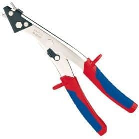 Nibblare för plåt - KNIPEX - Skär järn, koppar eller plåt upp till 1,2 mm - Nickelpläterat verktyg