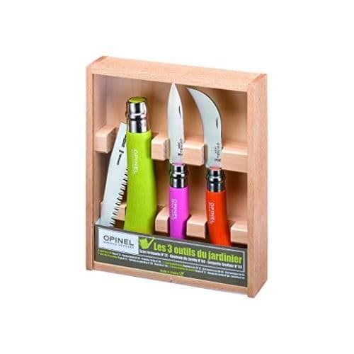 Opinel, 3 st Pastell trädgårdsarbete