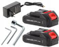 Miniatyrbillede 10 af 11: BATTERIDREVET ELEKTRISK BESKÆRINGSSAKS 21V - TO 1,5AH BATTERIER I KASSE