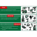 Pikkukuva 6 / 6: Bosch EasyPrune akkukäyttöiset oksasakset - Power Assist -teknologia - vihreä
