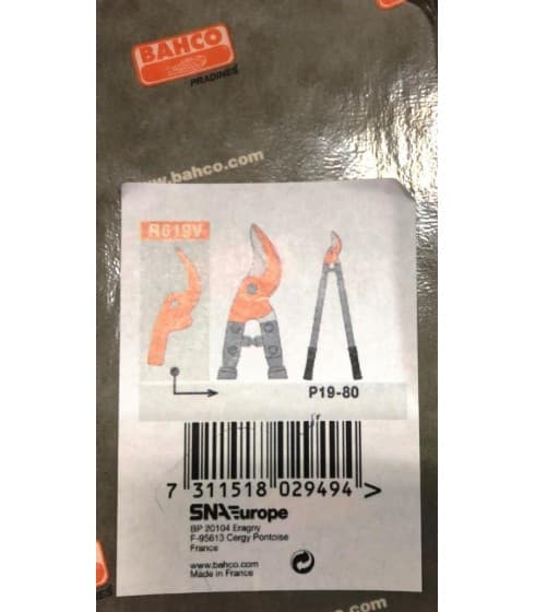 Pruning Saks Erstatningsblad, Kompatibel med P19-80, Holdbar Konstruktion, Forbedret Effektivitet
