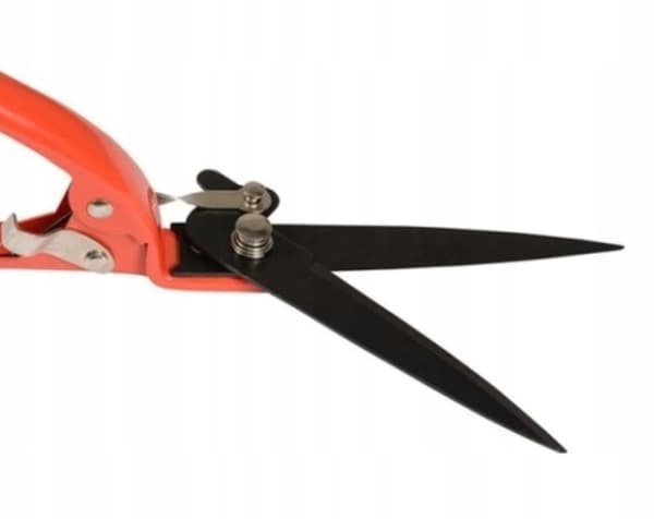 Käsikäyttöiset puutarhasakset ruohonleikkuuseen, karkaistusta teräksestä, 33 cm
