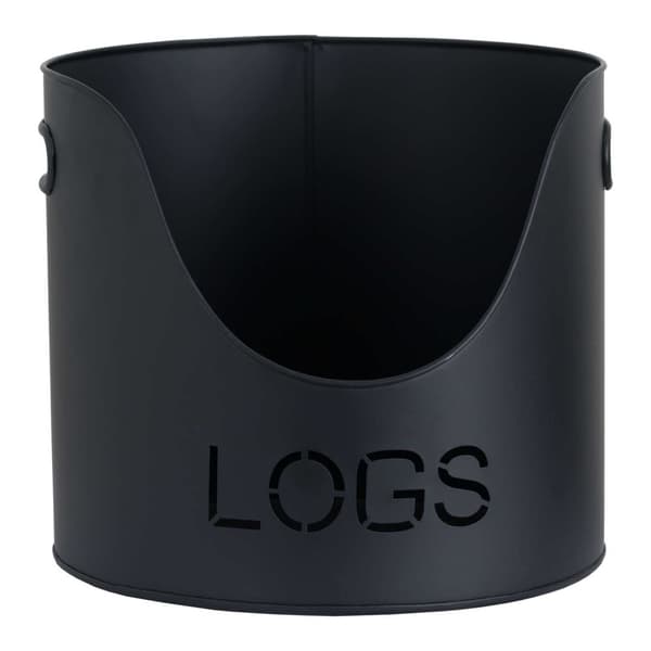 Hill Interiors Three Piece Fire Wood Bucket Set
