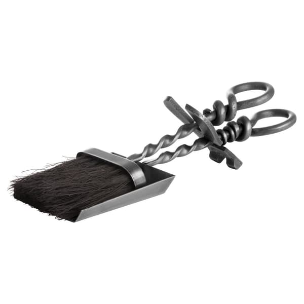 Hill Interiors Hearth Tidy Set Silver One Size