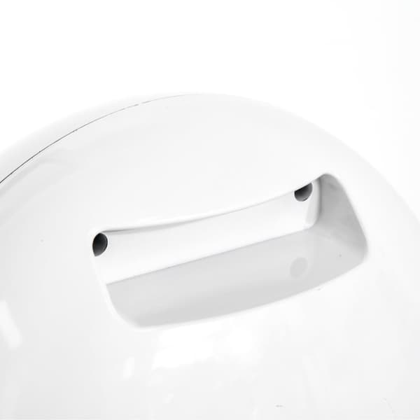Elektrisk Pejs, LED, 30,5x18x35 cm, Hvid