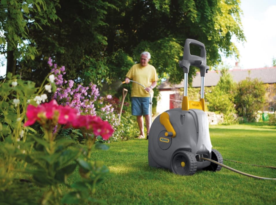 Hozelock Slangvagn Fast Cart med Slang 40m