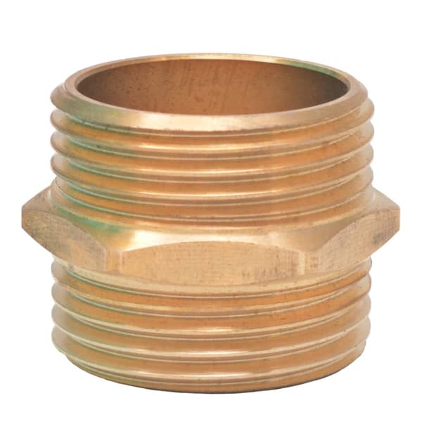 vidaXL sugeslange med messingstik 7 m 25 mm sort