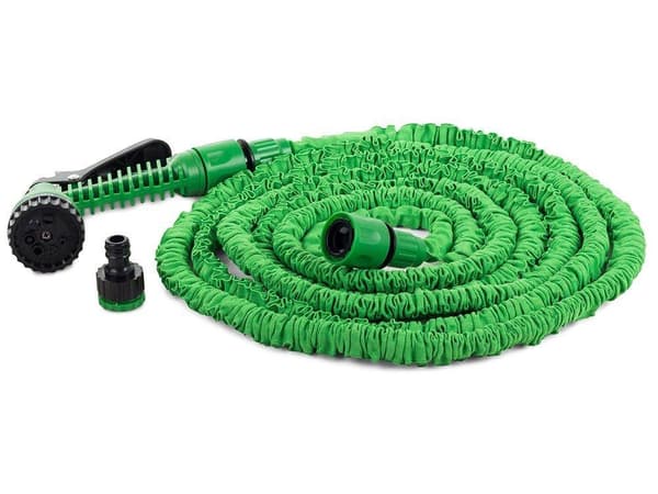 45m Magic Hose Expanderande Vattenslang / Trädgårdsslang Grön