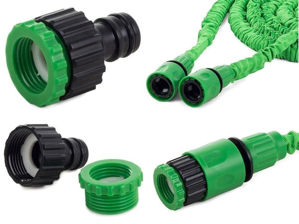 45m Magic Hose Expanderande Vattenslang / Trädgårdsslang Grön