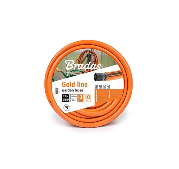 Puutarhaletku 3/4" - 30m GOLD  LINE Bradas