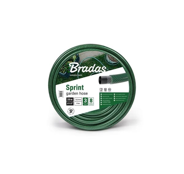 Puutarhaletku 3/4" - 25m SPRINT Bradas