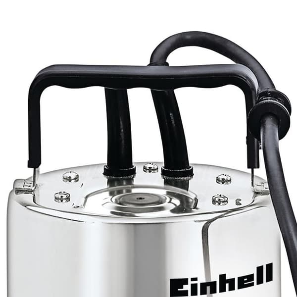 Einhell Avloppspump för smutsvatten GC-DP 1020 N (1000 W, nedsänkning 5 m, kabel 10 m) Levereras med universella adaptrar