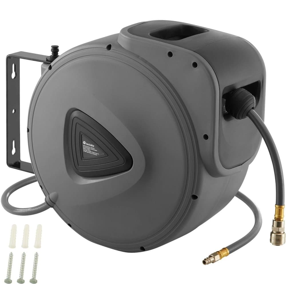 Automatisk luftslangshållare - Slangshållare - Pneumatisk - 30 M kapacitet