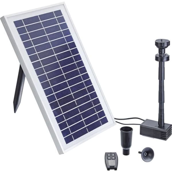 Solpump - PONTEC 43325 - 600 l/h - Ekologisk - Trädgårdsbevattning