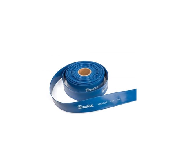 Litteä letku AQUA - FLAT PE / EVA setissä letkunkiristimellä WP1 - 2" - 30m