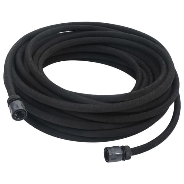 vidaXL siveslange 10 m gummi sort