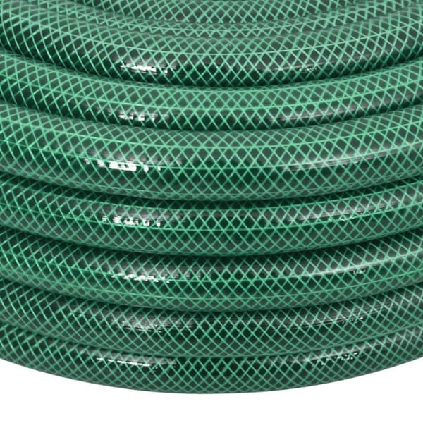 vidaXL Puutarhaletku vihreä 0,75" 30 m PVC