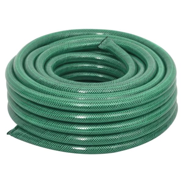 vidaXL Puutarhaletku vihreä 0,75" 30 m PVC