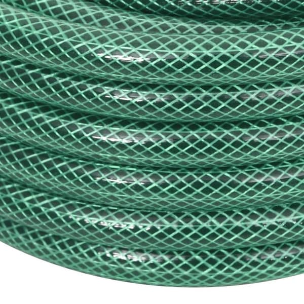 vidaXL Puutarhaletku vihreä 0,5" 30 m PVC