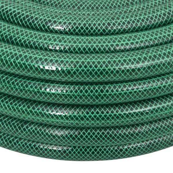 vidaXL Puutarhaletku liitinsarjalla vihreä 0,75" 20 m PVC