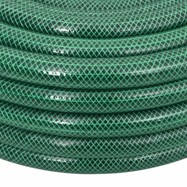 vidaXL Trädgårdsslang grön 0,75" 20 m PVC