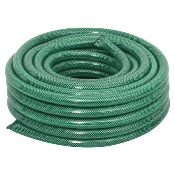 vidaXL Puutarhaletku vihreä 0,75" 20 m PVC
