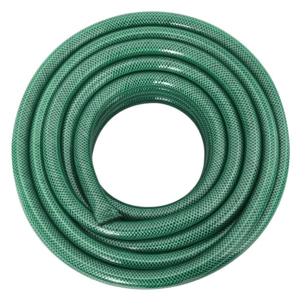vidaXL Puutarhaletku liitinsarjalla vihreä 0,75" 10 m PVC