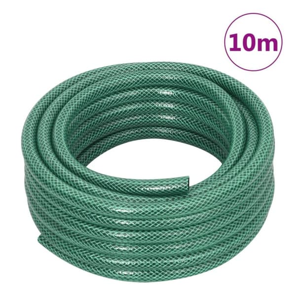 vidaXL Hageslange grønn 0,5" 10 m PVC
