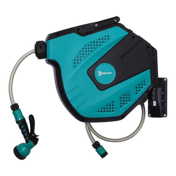 Rootz Slangerullevæg - Grøn, Sort - Plast, PVC - 17,32 cm x 8,86 cm x 16,14 cm
