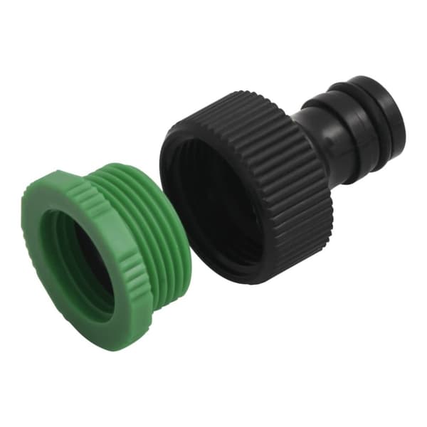 Puutarhaletku liitinsarjalla vihreä 0,9" 30 m PVC