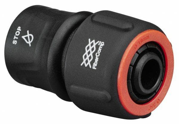 FISKARS QUICK CONNECTOR MED STOP 3/4" FIBERCOMP