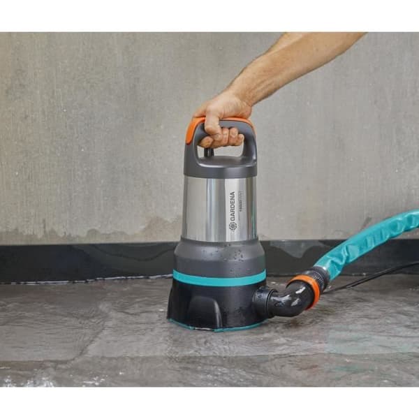 Renvatten och smutsigt vatten evakueringspump - GARDENA - 19500l/h - 860W