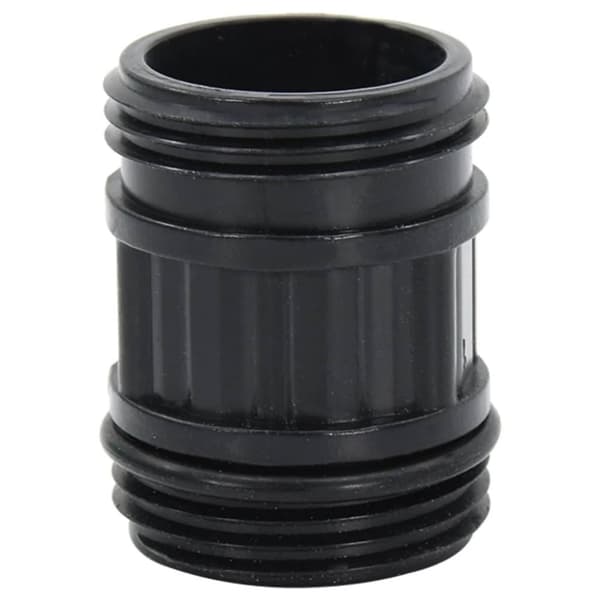 Sugslang med kopplingar mässing svart 1" 10 m PVC