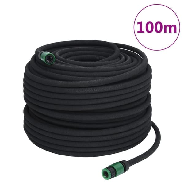 siveslange 0,6" 100 m gummi sort