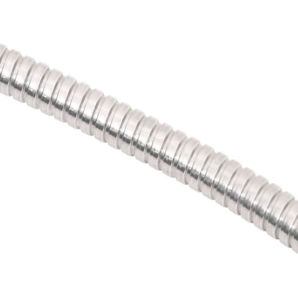 vidaXL Slang med sprutmunstycke silver 0,6" 15 m rostfritt stål -  Vattenslangar