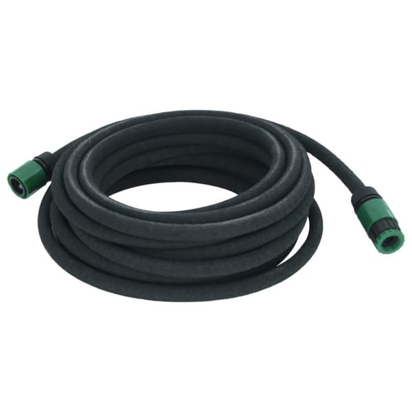 vidaXL siveslange 0,6" 10 m gummi sort -  Haveslanger