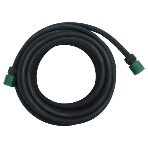 vidaXL siveslange 0,6" 10 m gummi sort -  Haveslanger