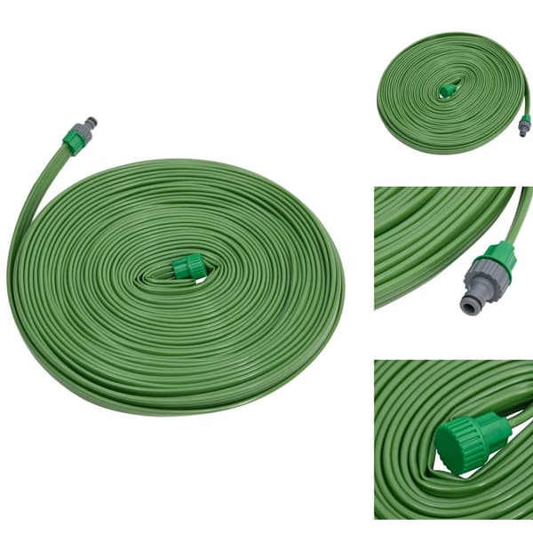 Vattenslangar - Living Sprinklerslang 3 kanaler grön 22,5 m PVC
