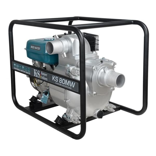 Bevattningspump - Bensin termisk motorpump - Högtryck - Könner & Söhnen - KS 80MW