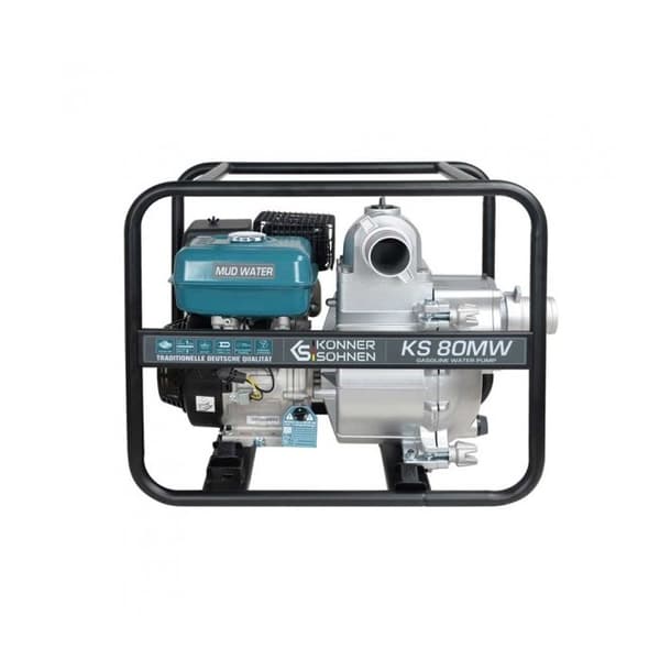 Bevattningspump - Bensin termisk motorpump - Högtryck - Könner & Söhnen - KS 80MW
